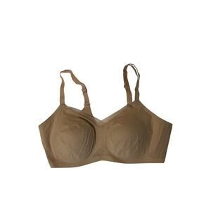 NWOT Honeylove CrossOver Bra 2X 42C/D NUDE